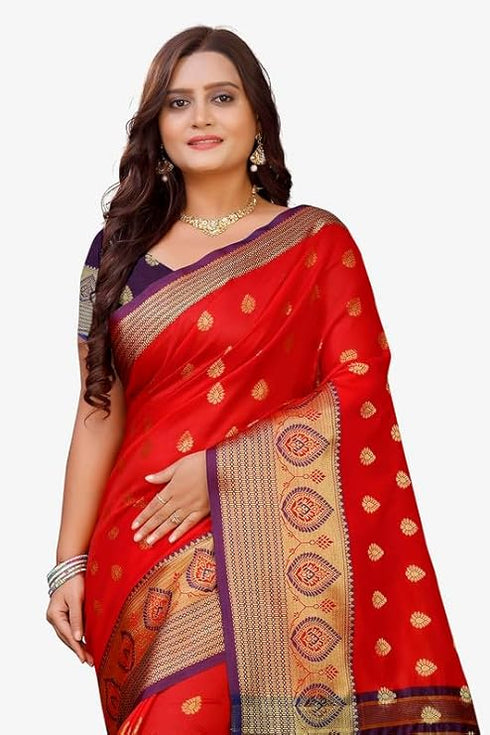 Vasthrlay Kanjeevaram Freesize Ethnic Wear