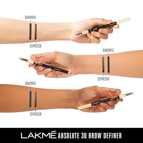Lakme Absolute 3D Eye Brow Definer|Graphite