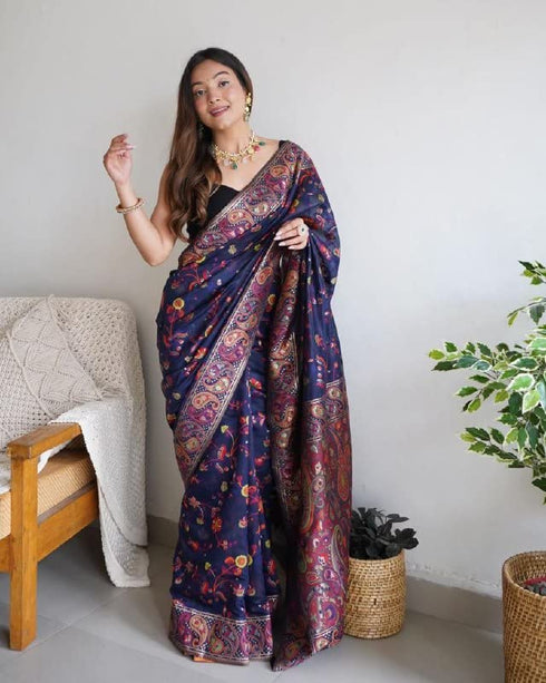 Vasthrlay Banarasi Designer Saree