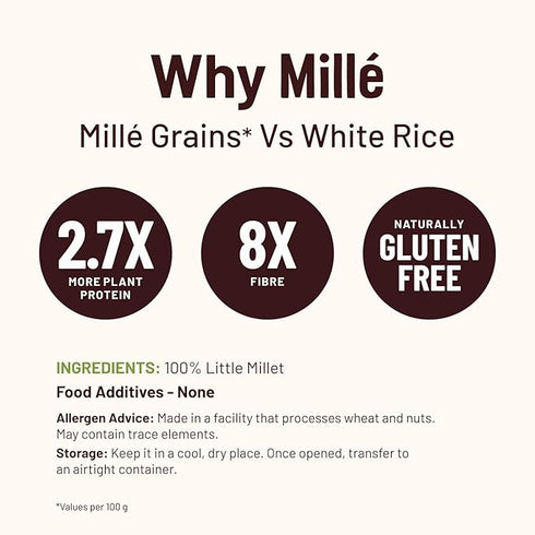 Mille Little Millet Whole Grain
