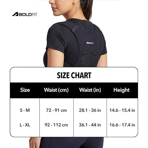 Boldfit Posture Corrector Belt For Men And Women