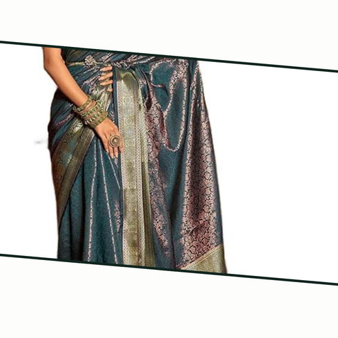 Vasthrlay Kanjivaram Included Traditional Occasions Saree