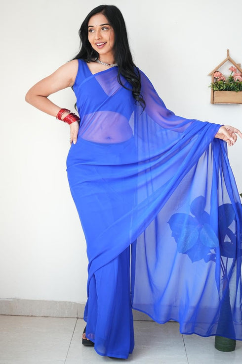 VasthrlayGeorgette Minute Unstitched Ethnic Wear