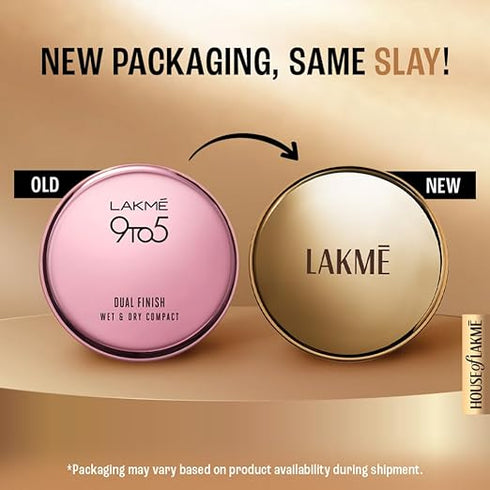Lakme 9 To 5 Primer With Matte Powder Foundation Compact