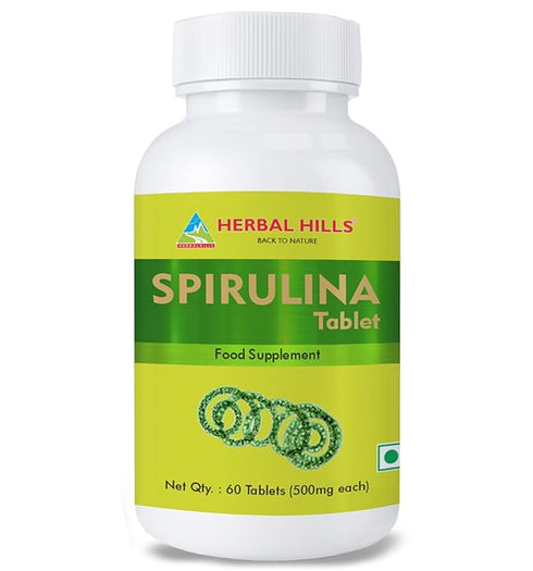 Herbal Hills Ayurveda Spirulina Tablets