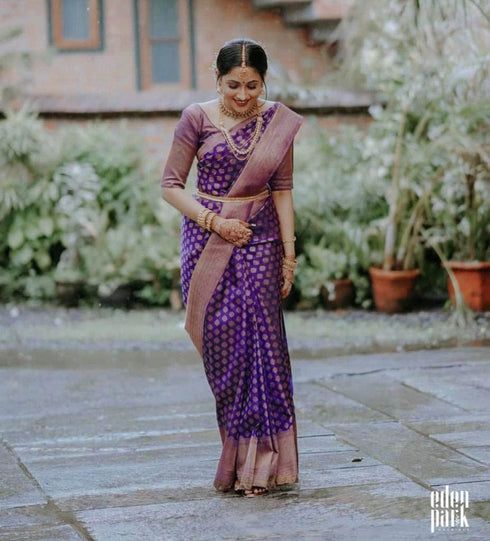 Vasthrlay Banarasi Wedding Saree
