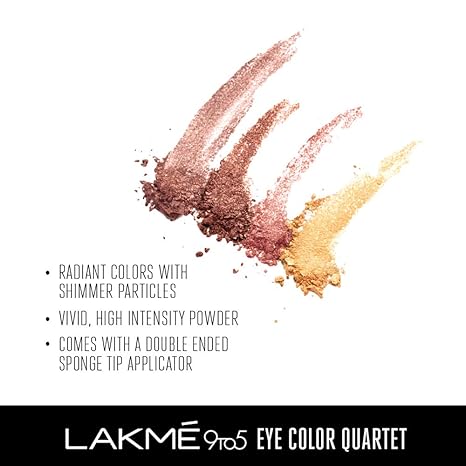 Lakme 9To5 Eye Color Quartet Eye Shawdow | Silk Route