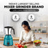 Preethi Prime MG-286 Mixer Grinder, 3 Jars, 750 Watt, Green