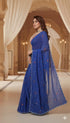Vasthrlay Georgette Sequined Embroidered Designer