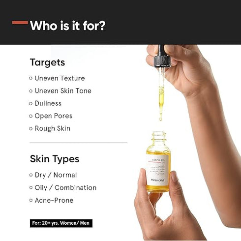 Minimalist AHA PHA BHA 32% Face Peel