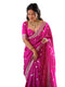 Vasthrlay Sequins Embroidery Olive Saree