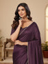Vasthrlay Wine Saree