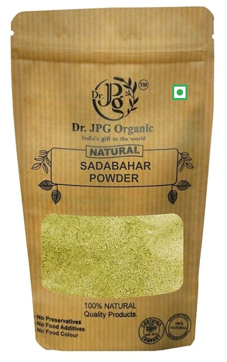 Dr. JPG Natural Sadabahar leaf Powder