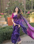Vasthrlay Banarasi Unstitched Saree
