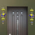 Divyakosh Entry Door Decoration Hanging | Green Lotus with Elephant Door Toran
