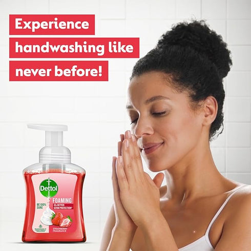 Dettol Foaming Handwash Pump Strawberry 250ml
