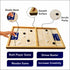 Kids Wooden String Hockey Game Sling Puck Board Hockey