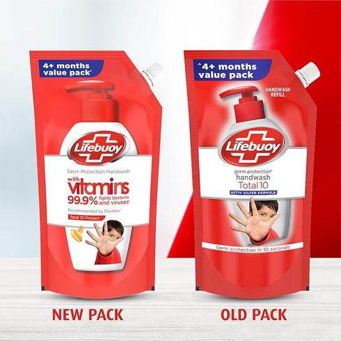 Lifebuoy Total 10 Germ Protection Liquid Hand Wash