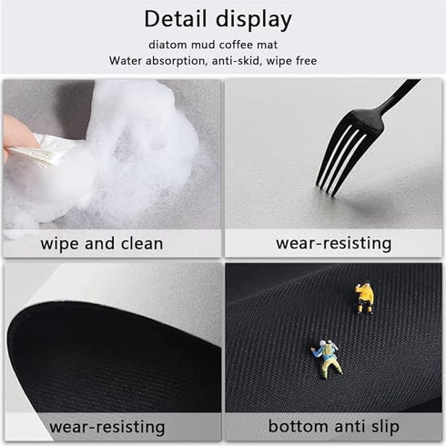 Gvnd Kitchen Mats & Waterproof Memory Foam Kitchen Rugs