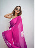 Vasthrlay Georgette Unstitched Saree Az Ys Genda Fool
