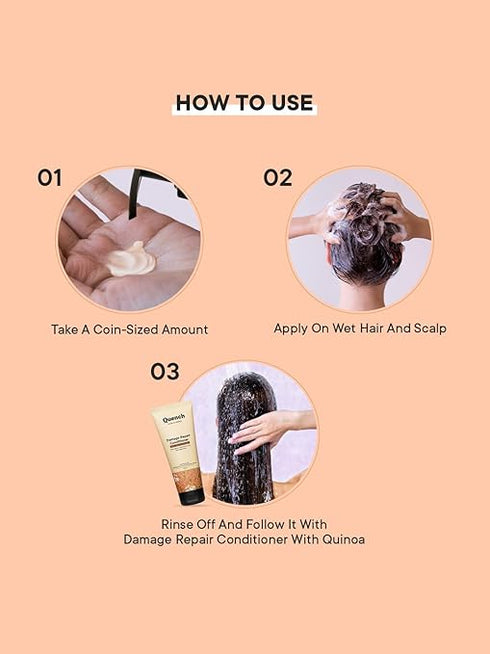 Quench Damage Repair Shampoo with Quinoa Protein