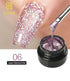Bolt Bee Glitter Gel Polish Rose Gold Reflective Holographic Gel Nail Polish