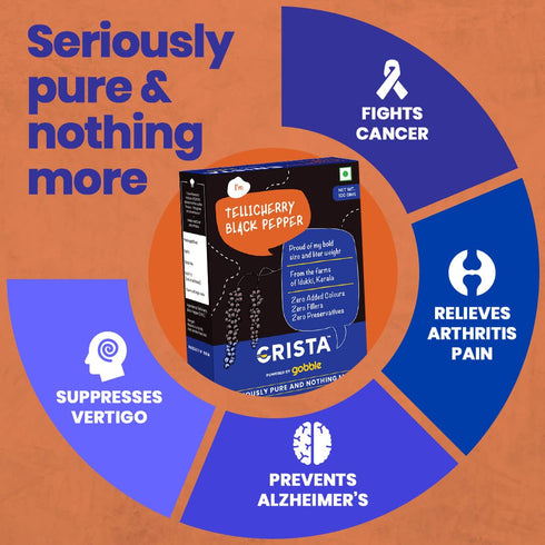 CRISTA SERIOUSLY PURE AND NOTHING MORE Daily Whole Spices (Masala) Combo