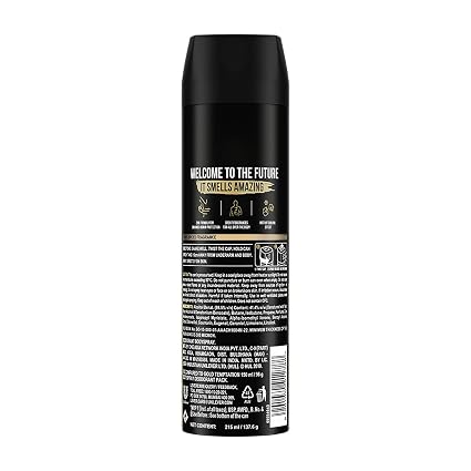 Axe Gold Temptation Long Lasting Deodorant Bodyspray For Men 215 Ml