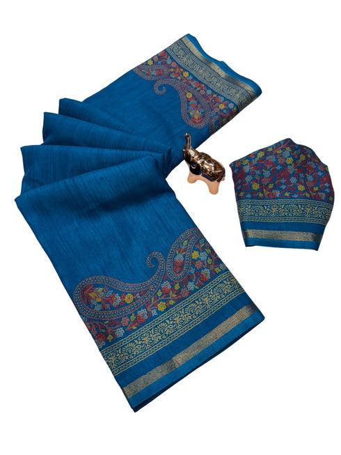 Vasthrlay Kalamkari Printed Saree
