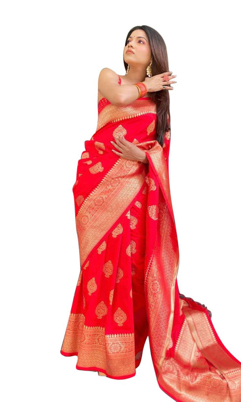 Vasthrlay Banarasi Silk Saree
