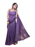 Vasthrlay Lavender Unstitched Saree