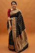 Vasthrlay Black Kanjivaram Saree