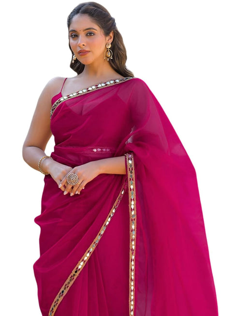 Vasthrlay Mirror Coffee Saree