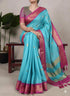 Vasthrlay Traditional Matching Unstitched Orangeblack