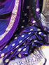 Vasthrlay Silver Banarasi Saree