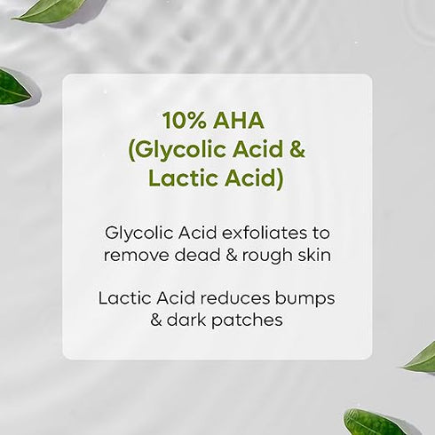 mCaffeine Green Tea Body Wash with AHA 10%