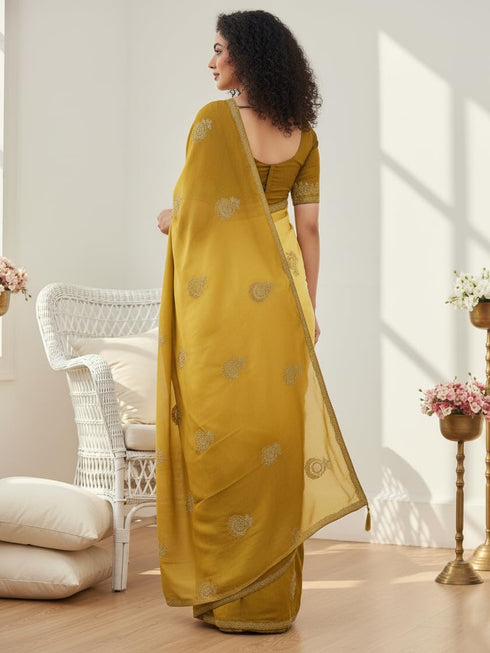 Vasthrlay Chiffon Traditional Ethinic Az Ys Vanshika Ethnic Wear