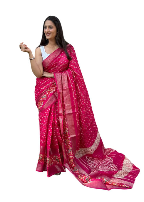 Vasthrlay Bandhej Printed Designer