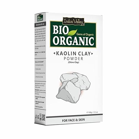 INDUS VALLEY Bio Organic Kaolin Clay Powder