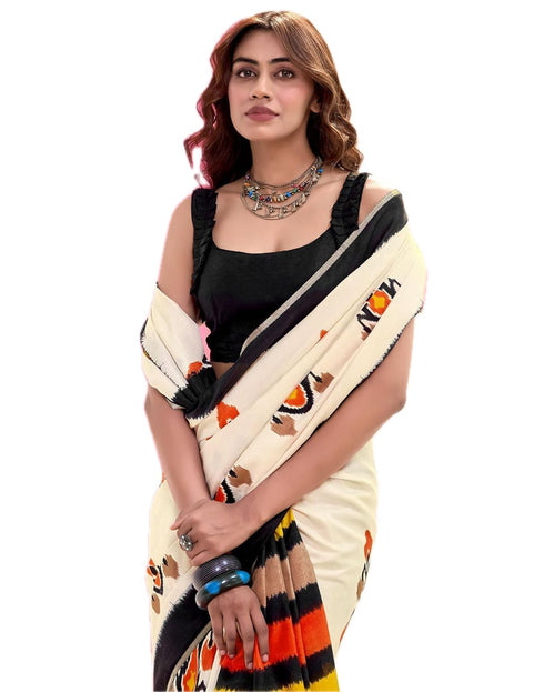 Vasthrlay Abstract Pattern Printed Az Ys Pratika Ethnic Wear