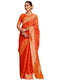 Vasthrlay Womens Banarasi Jacquard Sky Blue Saree