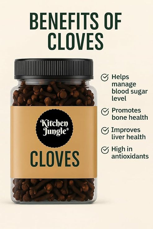 Kitchen Jungle Cloves Whole (Laung Sabut)