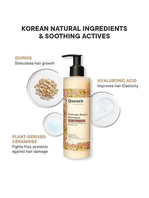 Quench Damage Repair Shampoo with Quinoa Protein