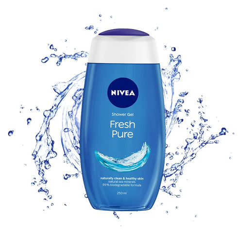 Nivea Shower Gel Fresh Pure Body Wash