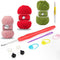 Cotton Crochet Kit for Beginners with Crochet Thread, Hooks & DIY Tools