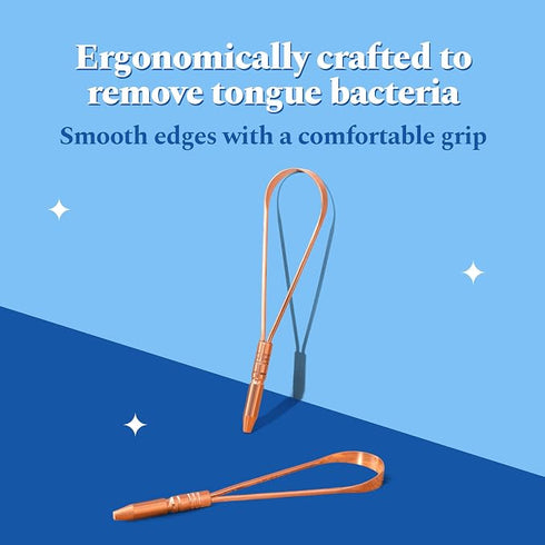 Perfora Copper Tongue Cleaner for Men and Women