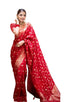 Vasthrlay Kanjivaram Banarasi Wedding Sari Az Ys Shayani Saree