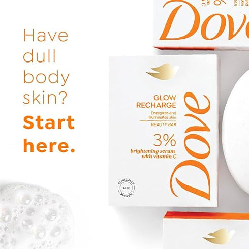 Dove Glow Recharge Serum Beauty Bar