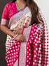 Vasthrlay Banarasi Unstitched Saree