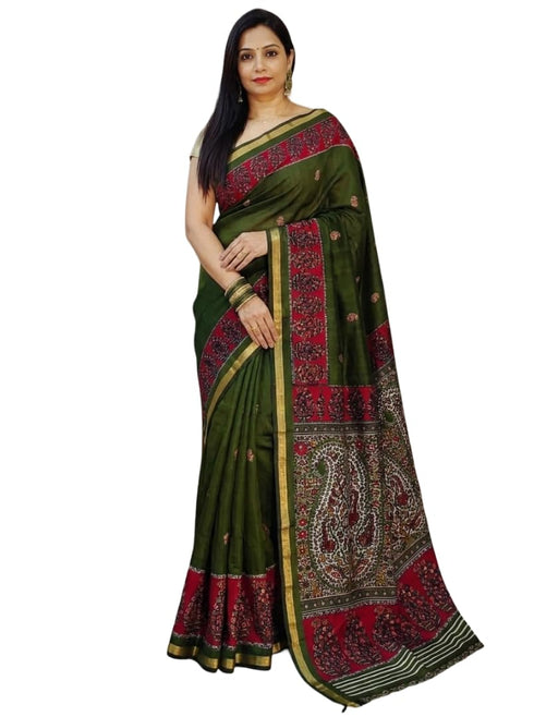 Vasthrlay Printed Traditional Lightweight Breathable